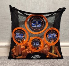 Nerf Target Bag With Bullets (Read Description)