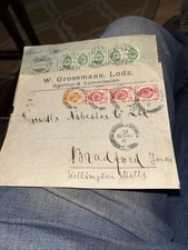 Antique Russian Stamps On Envelopes Posted 1903/4