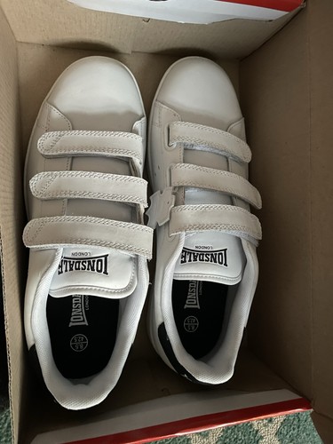 Lonsdale white mens trainers - lonsdale,