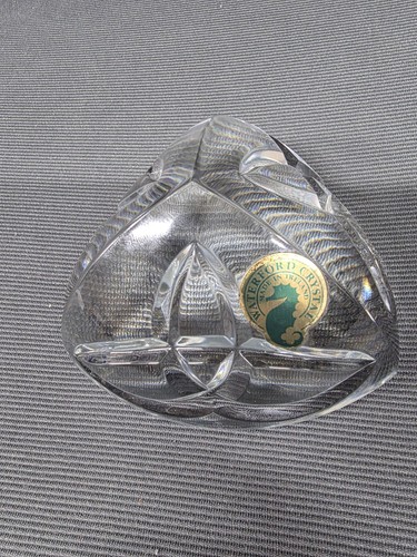Waterford solid clear - solid, crystal