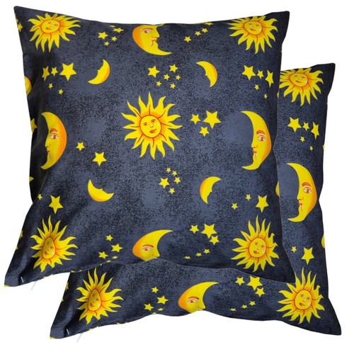 Sun and moon - sun, black