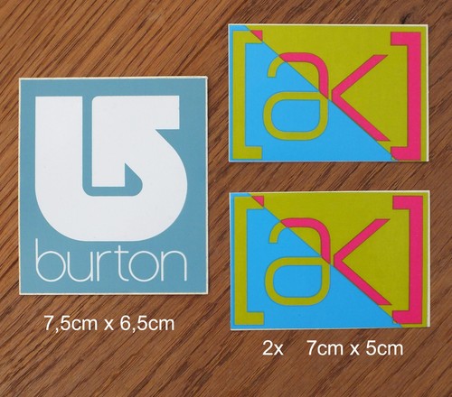 Decal stickers burton ak - 2,