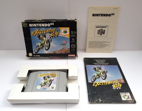 Excitebike n64 complete - excitebike,
