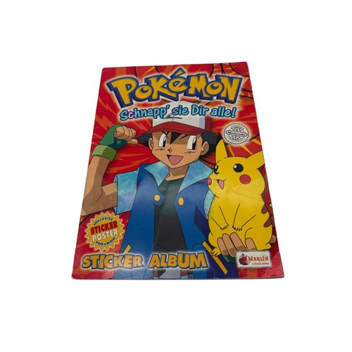 Pokemon sticker album booklet - album,