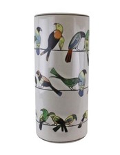 Ceramic Umbrella Stand, Birds Design
