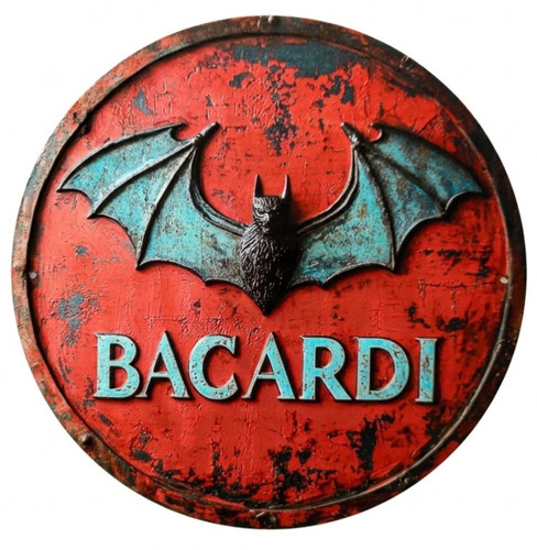 Bacardi rum metal - rum,