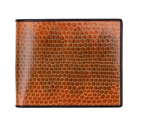 Men tan real snake skin - men's,