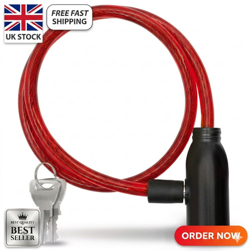 Heavy duty bike lock stel - duty,