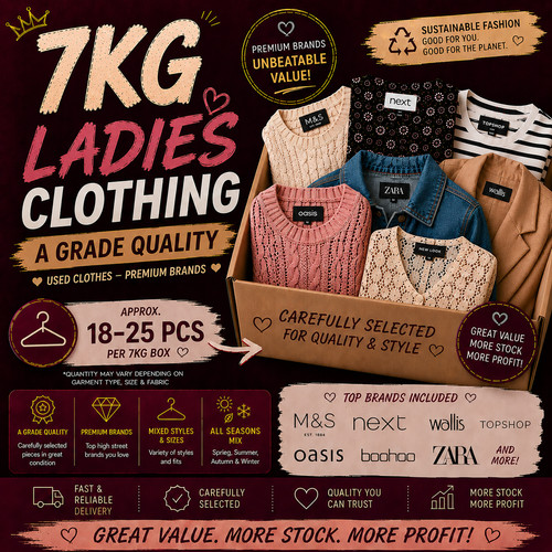 7kg ladies clothing - clothing, bundle