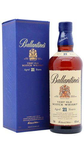 Ballantines blended scotch - ballantines,