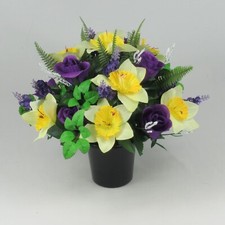 Artificial silk flowers