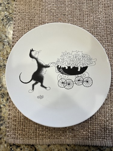 Dubout cat plate - dubout,