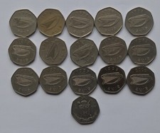 Ireland Eire 50p Fifty Pence