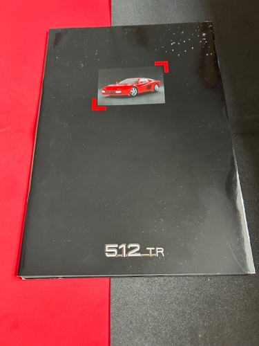 Ferarri tr512 brochure glossy - tr512,