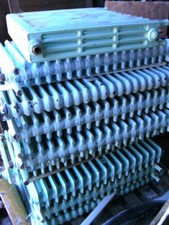 RADIATORS Victorian cast iron mid-sized floor standing various column -see lists