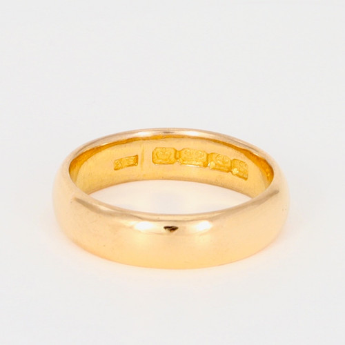Vintage solid 22ct gold 5g - vintage,