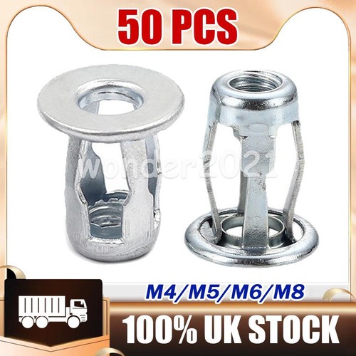 50x m8 jack nuts - 50x,