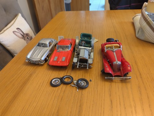 Franklin mint cars spares or - 4,
