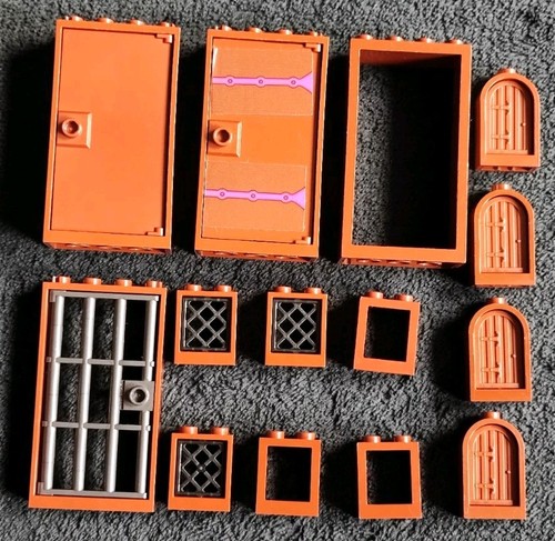 Lego windows doors - lego,