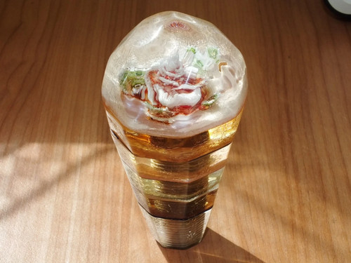 Gear shift knob retro rose - shift,