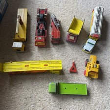 Job Lot Of Matchbox Superkings in Very Mixed Condition - Commercials