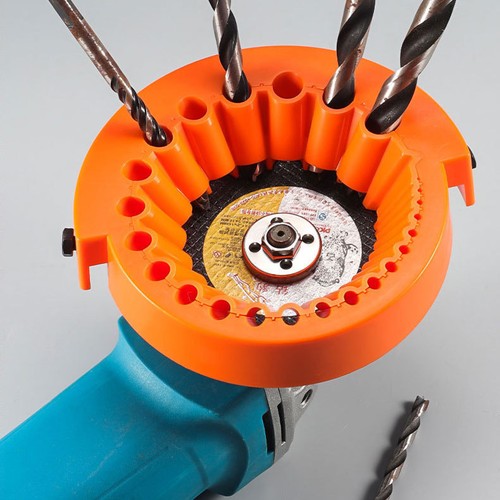 Angle grinder drill - drill, bit