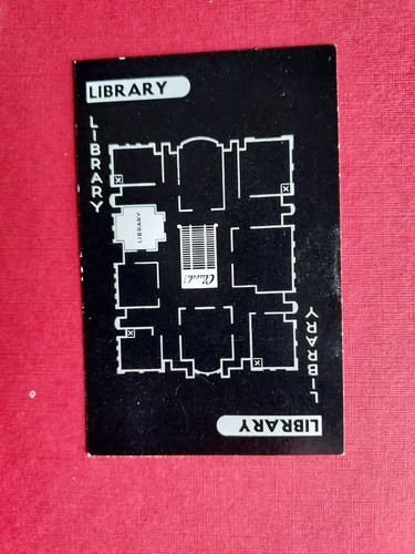 Cluedo spares library - cluedo, card