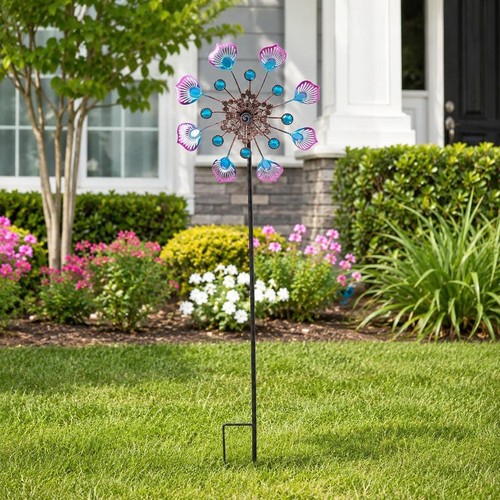 Colorful painted metal wind - painted,