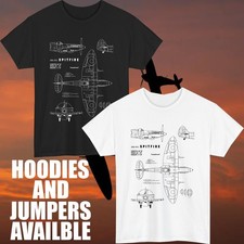 Spitfire Plane Blueprint