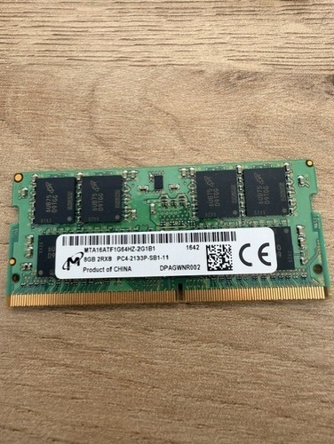 Laptop ram micron 8gb - micron,