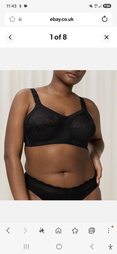 Triumph doreen black bra - doreen,
