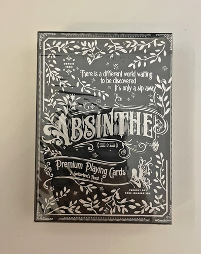 Absinthe playing cards - absinthe,