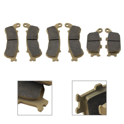 Front rear brake disc pads - front,