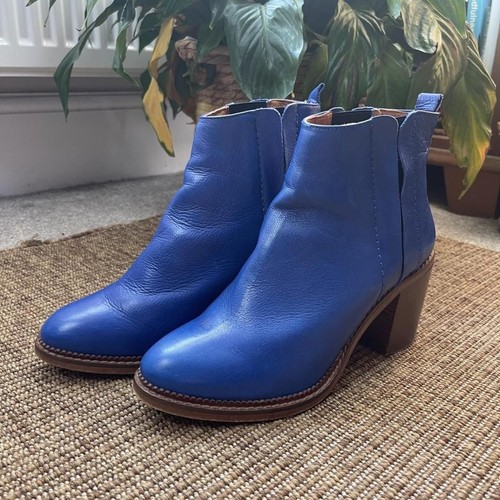 Bertie shoes blue - (b140),