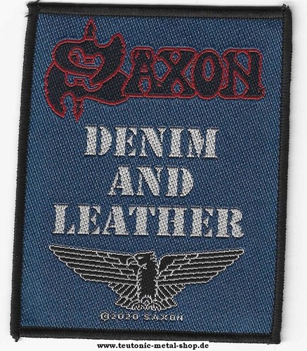 Saxon denim leather - -, &
