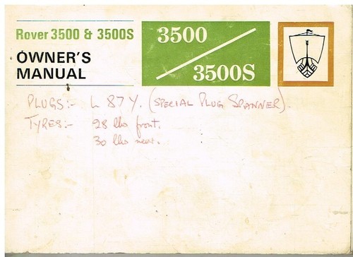 Rover 3500 3500s - 3500,