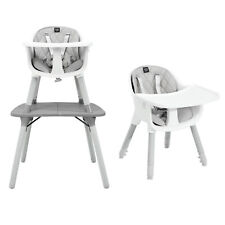 4-in-1 Convertible Baby Highchair Infant High Dining Chair w/Removable Tray