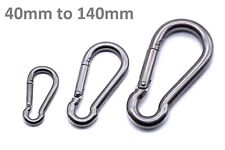 Stainless steel carabiner snap