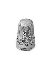 Owl Thimble Victorian Style