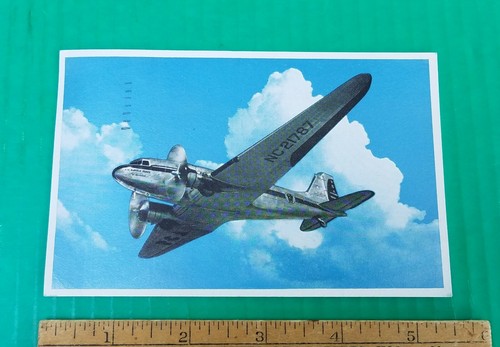 Douglas airliner postcard - douglas,