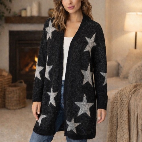 Cotton oversized star print - oversized,