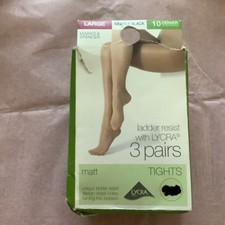 3 Pairs 10 Denier M&S Ladder