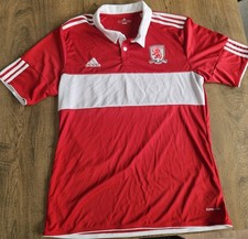 MIDDLESBROUGH ORIGINAL FOOTBALL SHIRT LARGE 2010-11 