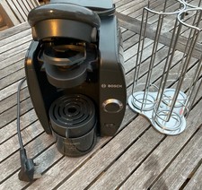 Bosch Tassimo Coffee Machine and Coffee Pods Stand C/W Pods. Costa, Kenco .