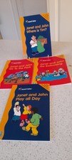 70 Janet and John  Books In Factory Sealed Cellophane Wrap 4books pre pack .