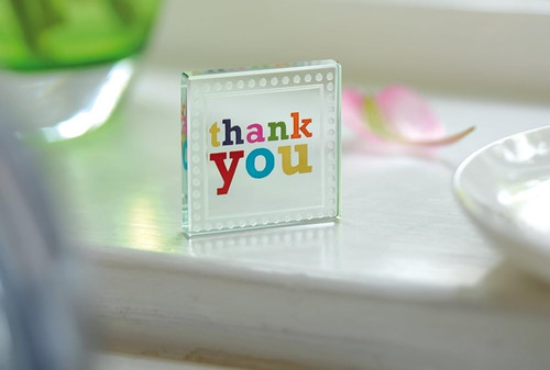 Spaceform london glass thank - london, "thank