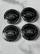 4 x 62mm chrome on black new