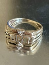 Gents 9ct Yellow Gold Diamond