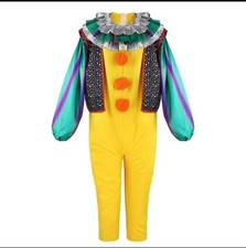 IT Pennywise Cosplay Costume Tim Curry Size L