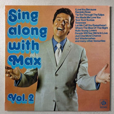 MAX BYGRAVES - SING A LONG WITH MAX VINYL LP [NEAR MINT]